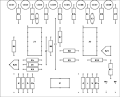 Component placement diagram.